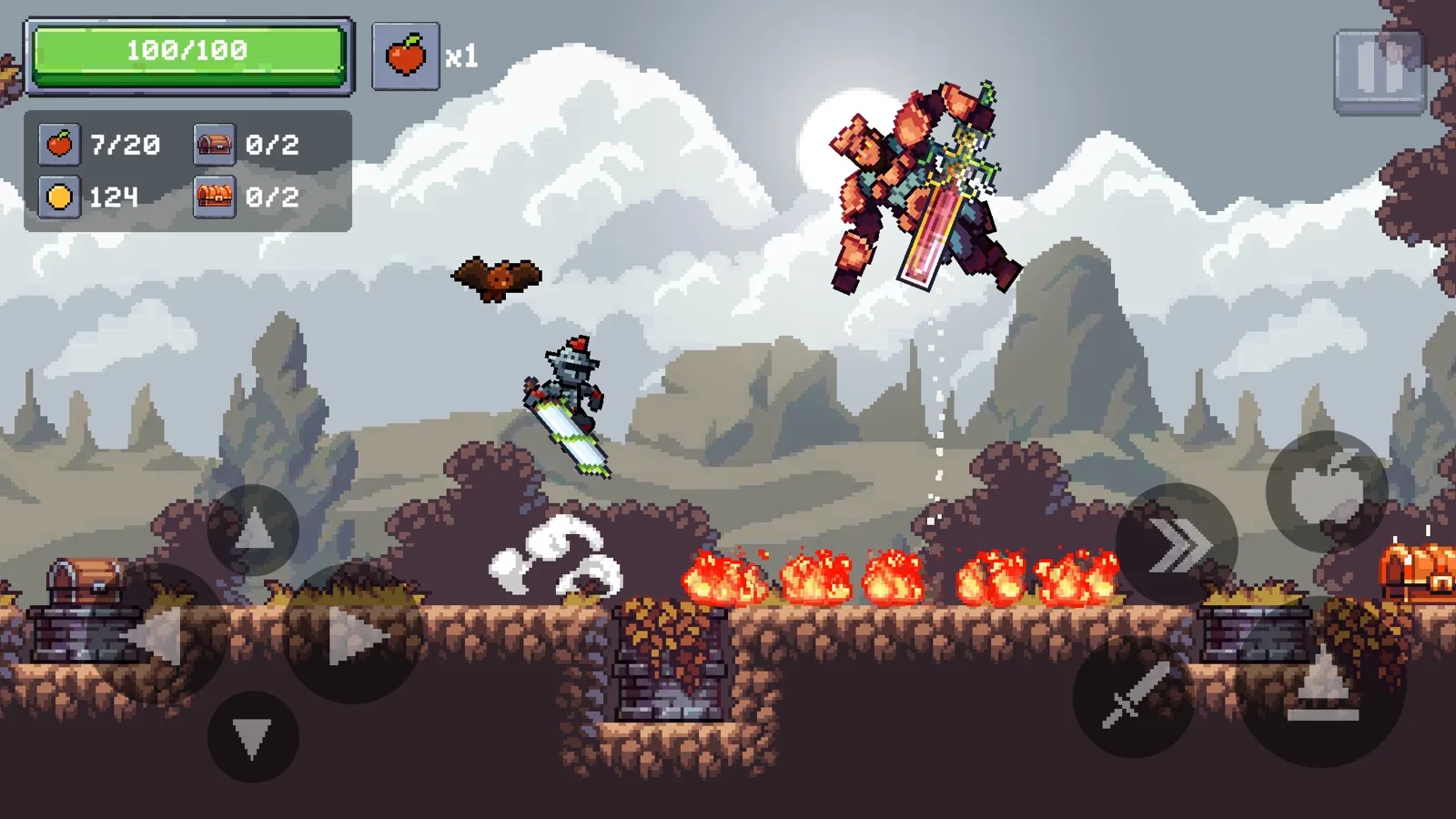 Apple Knight 2 screenshot 1