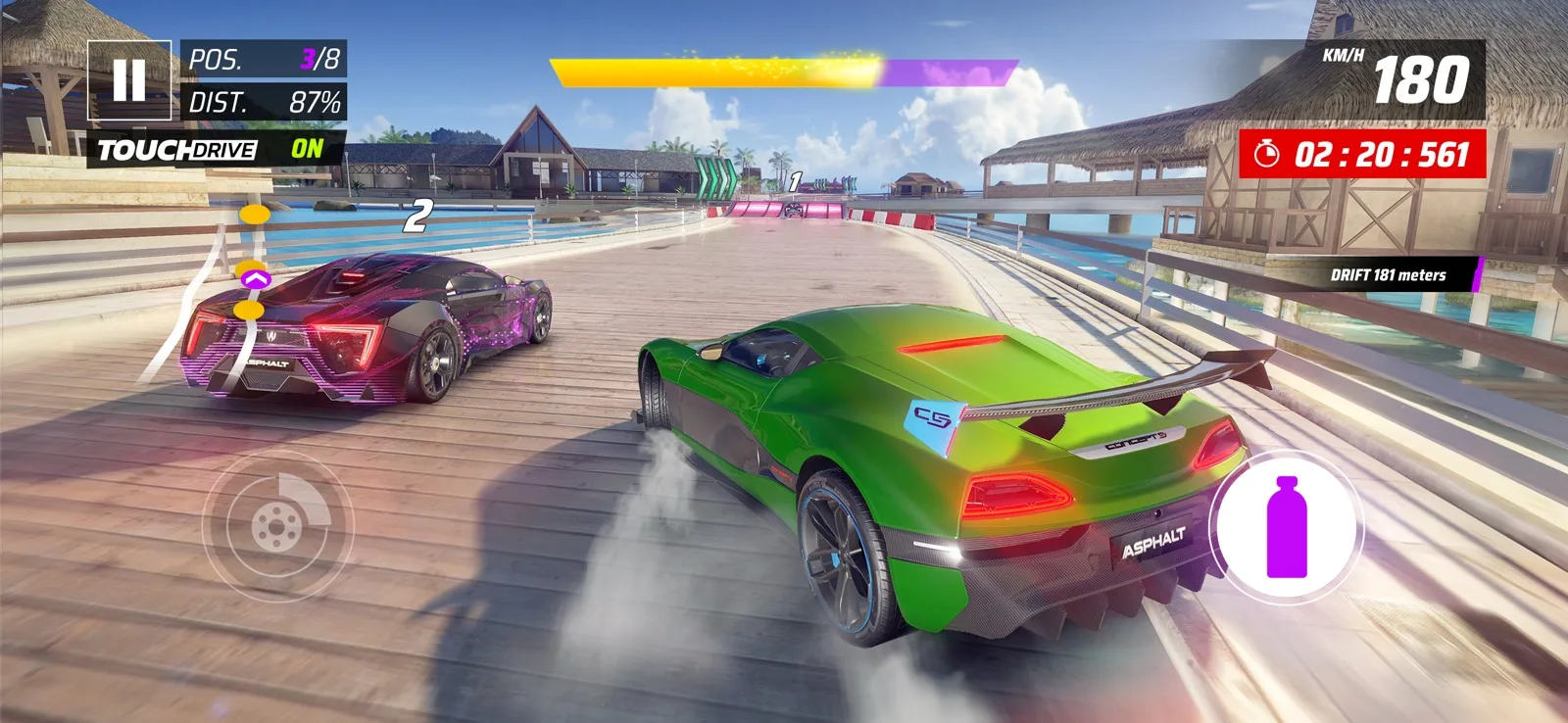 Asphalt Legends screenshot 2