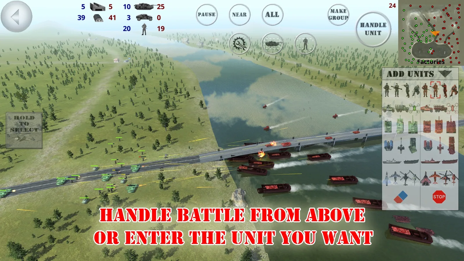 Battle 3D - Strategy game screenshot 1