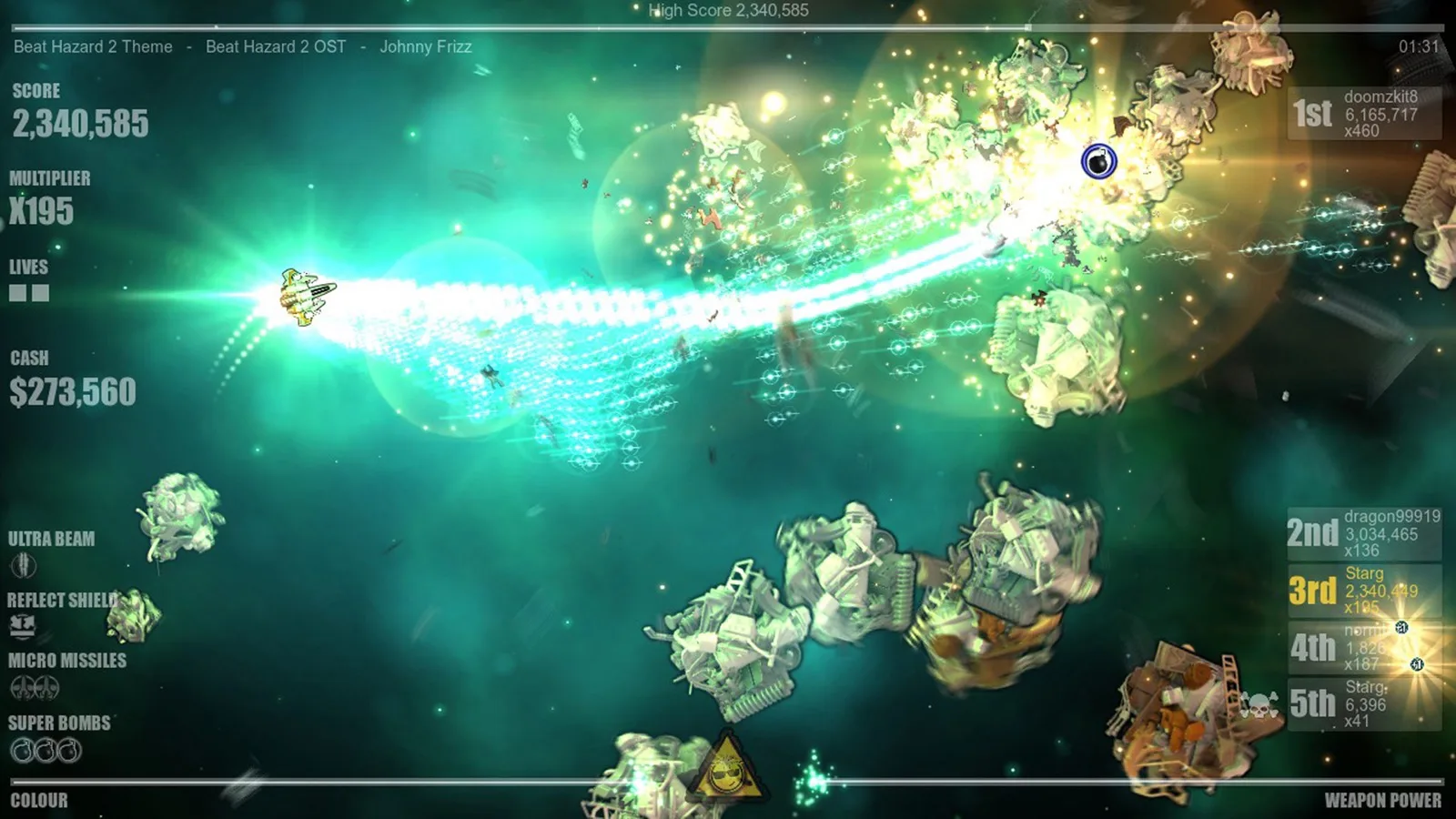 Beat Hazard 2 screenshot 3