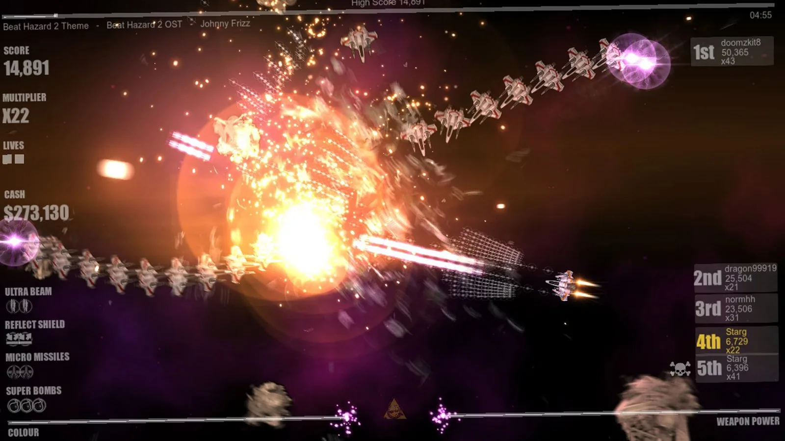 Beat Hazard 2 screenshot 4