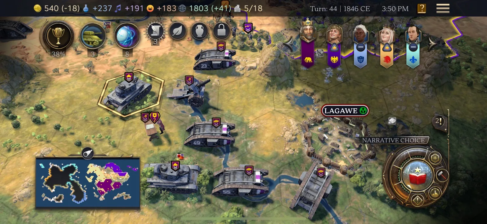 Sid Meier's Civilization VII screenshot 1