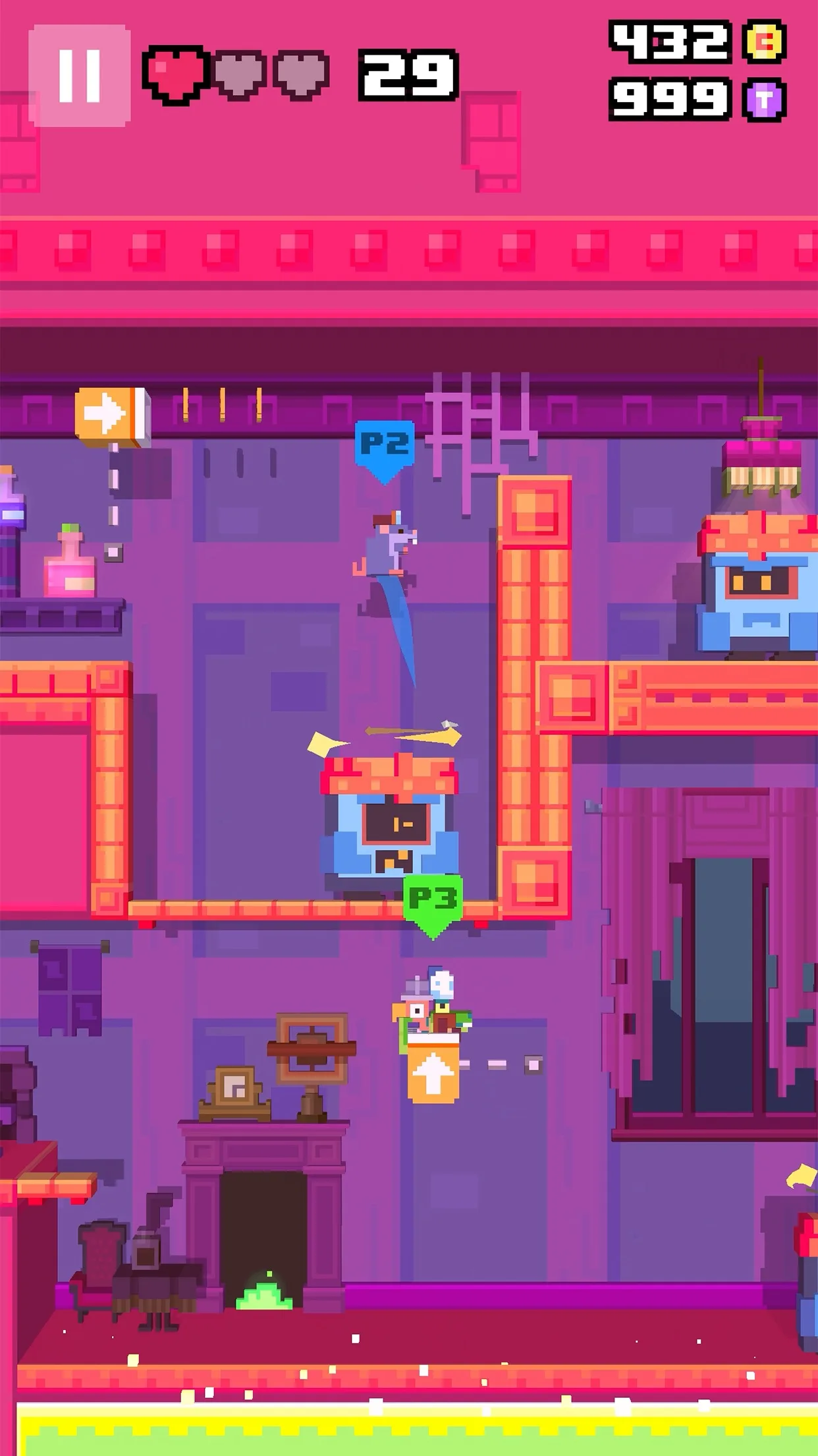Crossy Road Castle screenshot 1