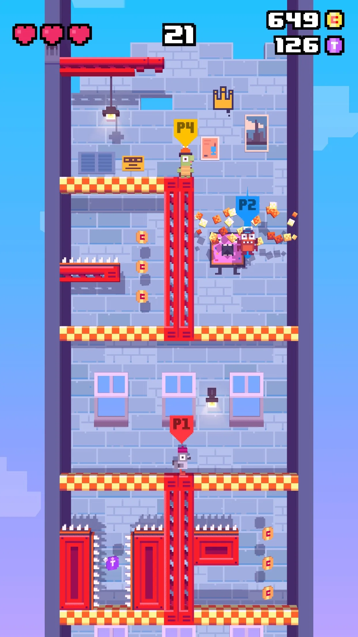Crossy Road Castle screenshot 9