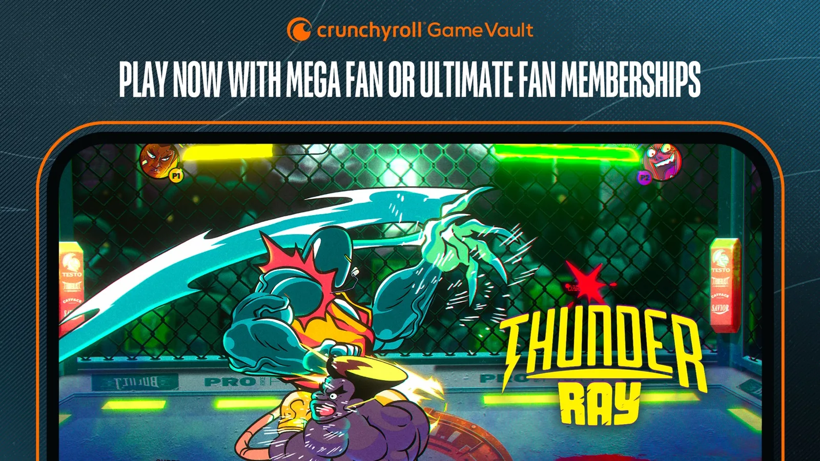 Crunchyroll: Thunder Ray screenshot 1