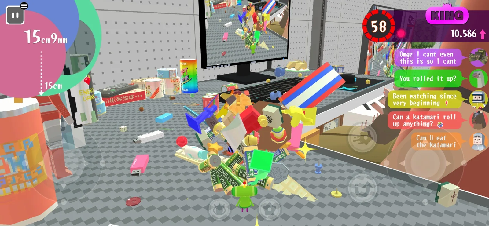 Katamari Damacy Rolling LIVE screenshot 1