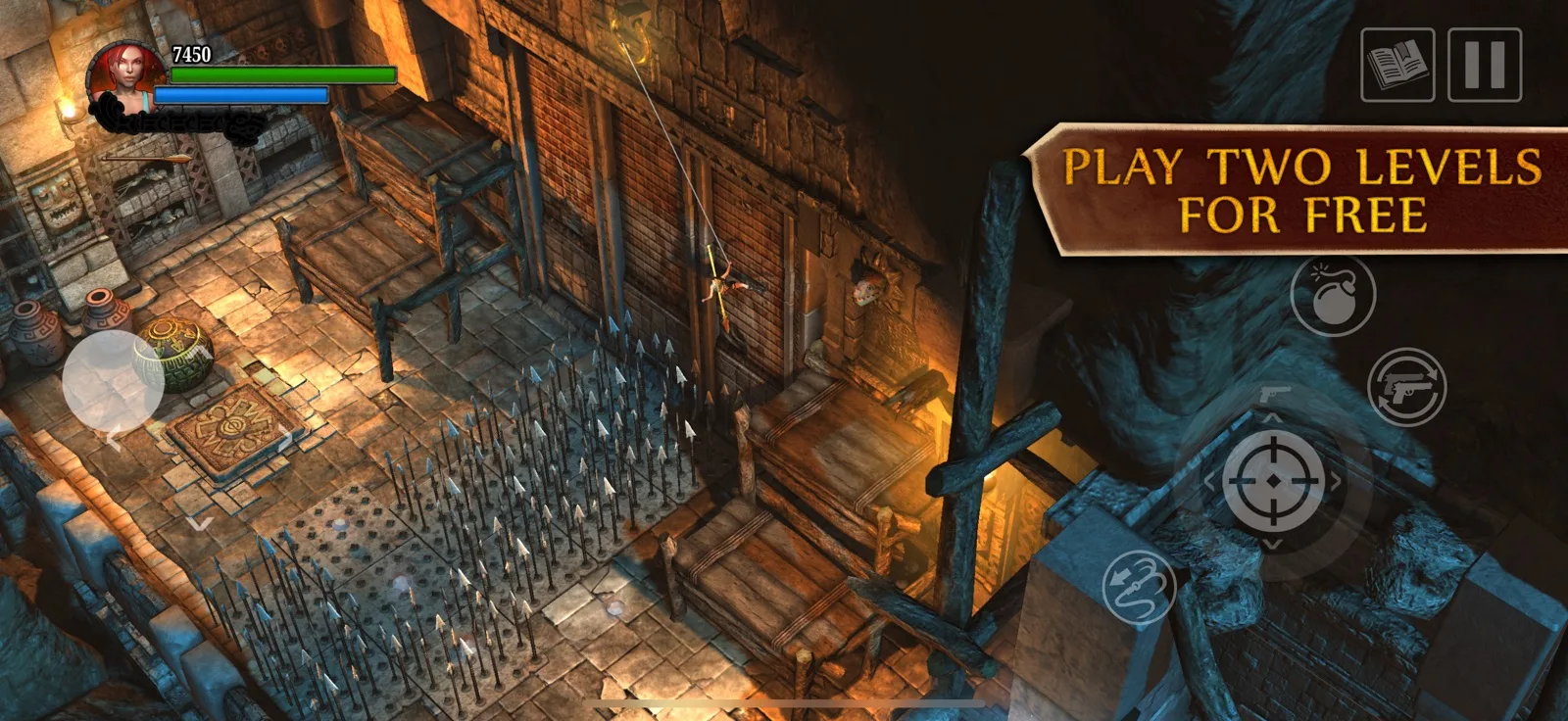 Lara Croft: Guardian of Light screenshot 1