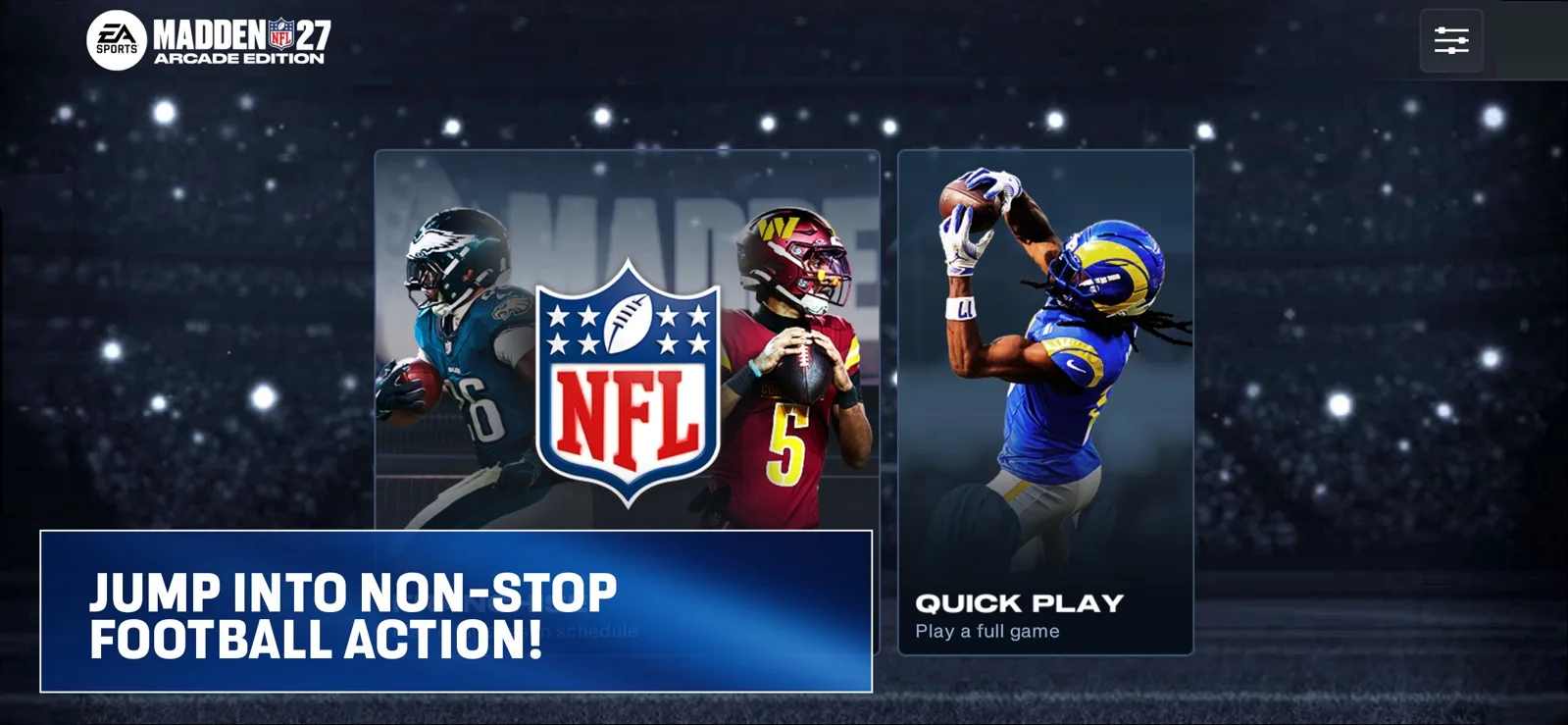 Madden NFL 27 Arcade Edition screenshot 1