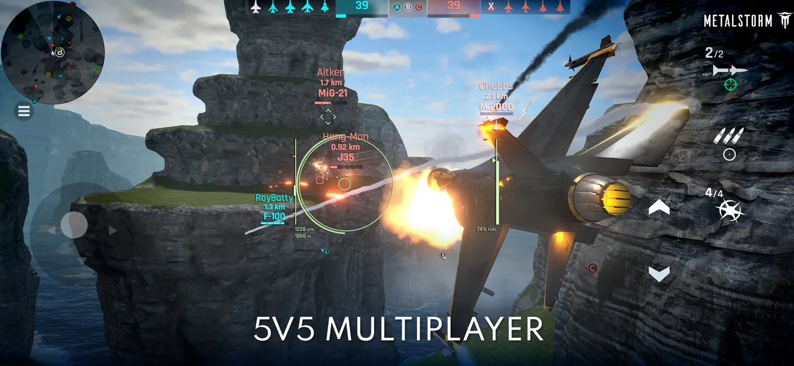 Metalstorm: Modern Air Combat screenshot 1