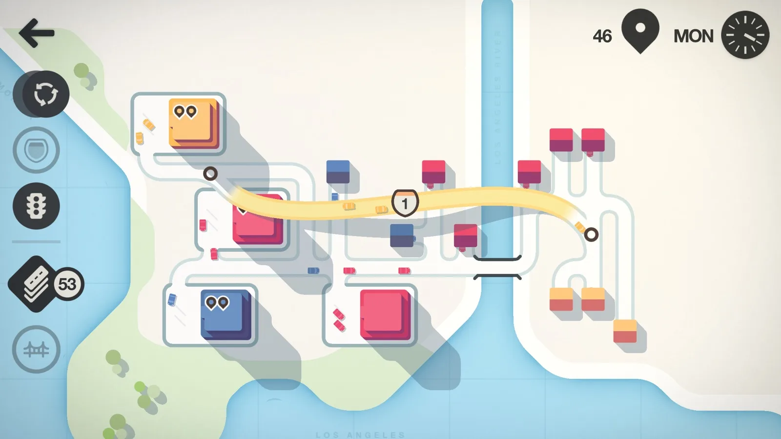Mini Motorways screenshot 1