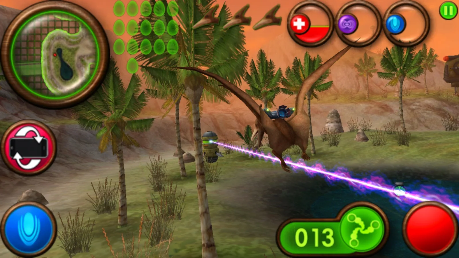 Nanosaur 2 screenshot 2