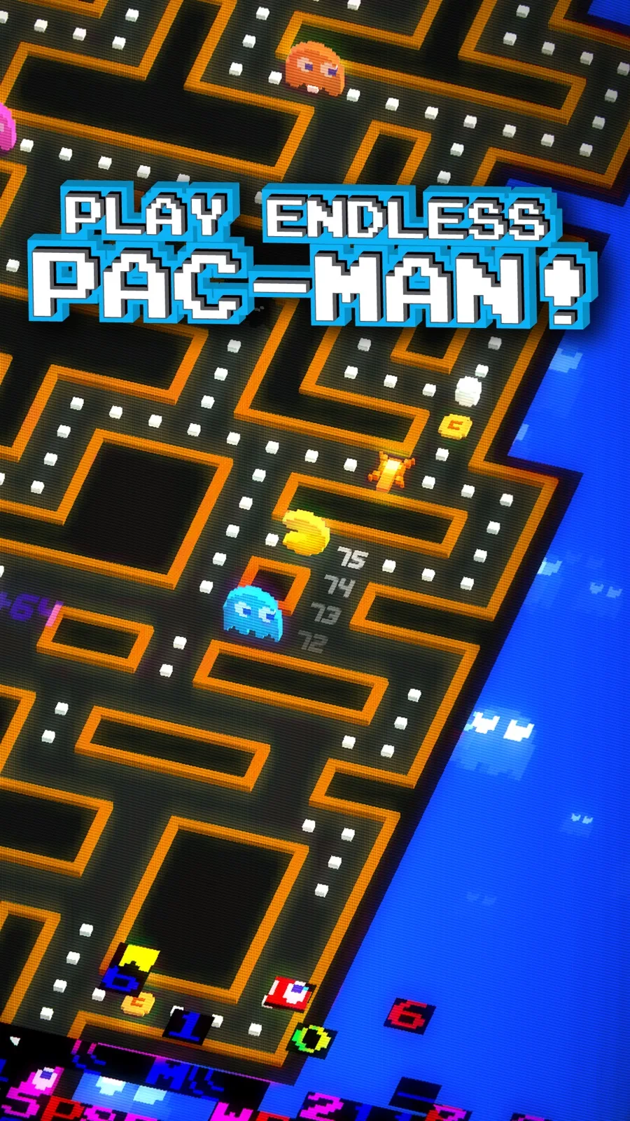 PAC-MAN 256 screenshot 1