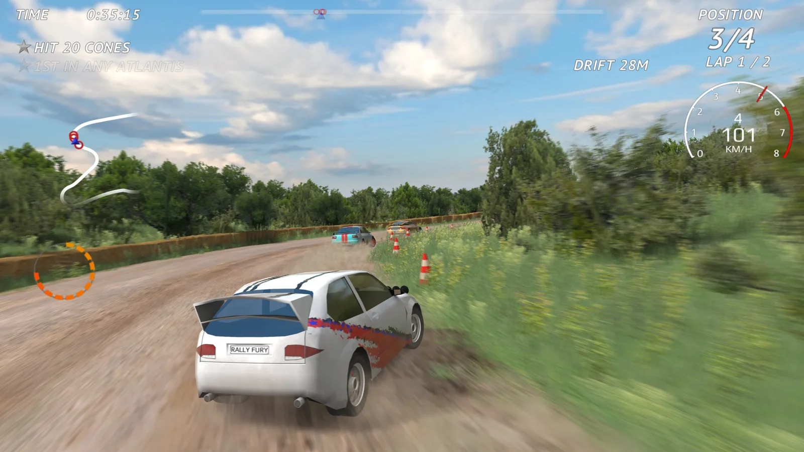 Rally Fury - Extreme Racing screenshot 1