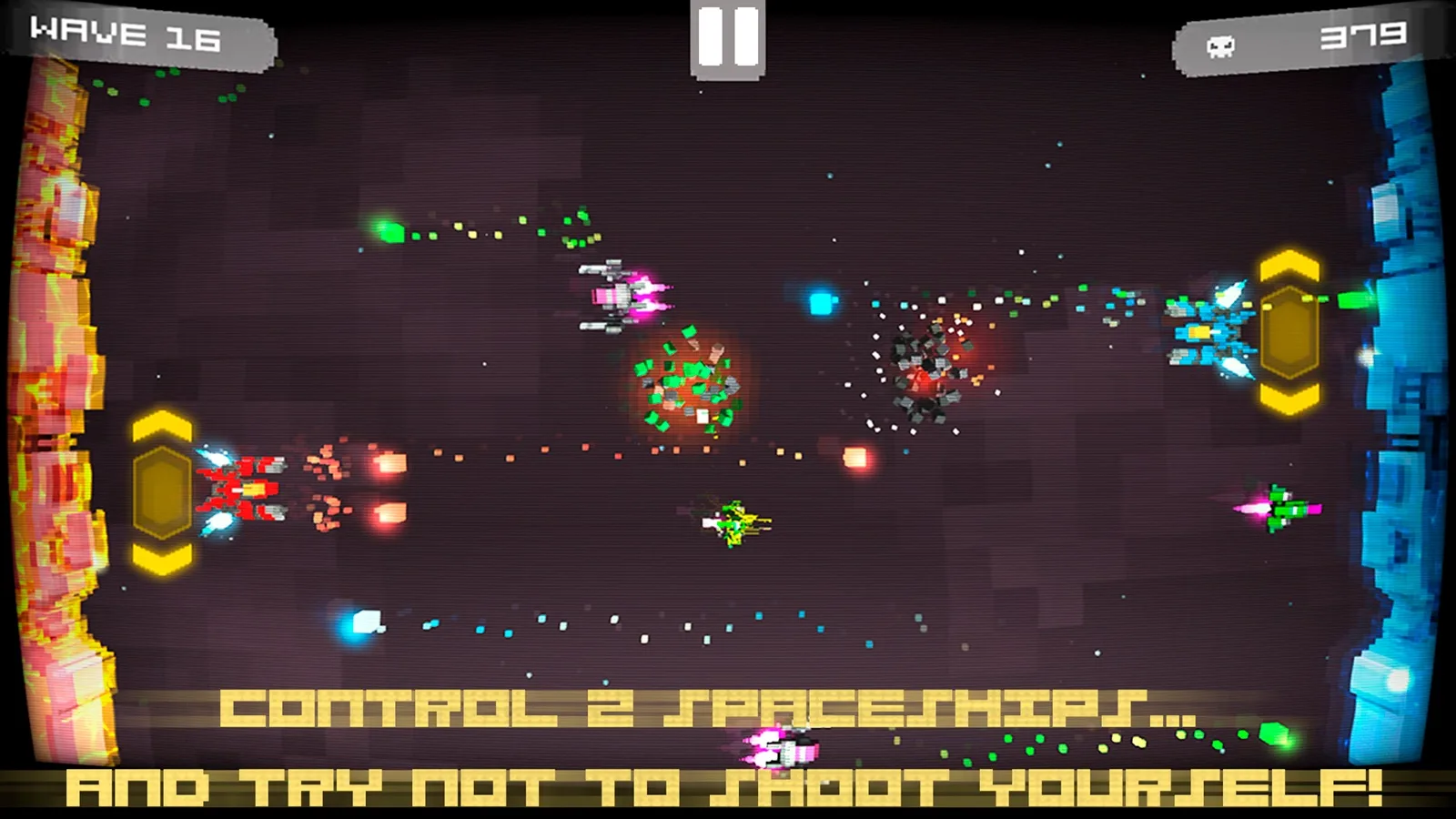 Twin Shooter - Invaders screenshot 4