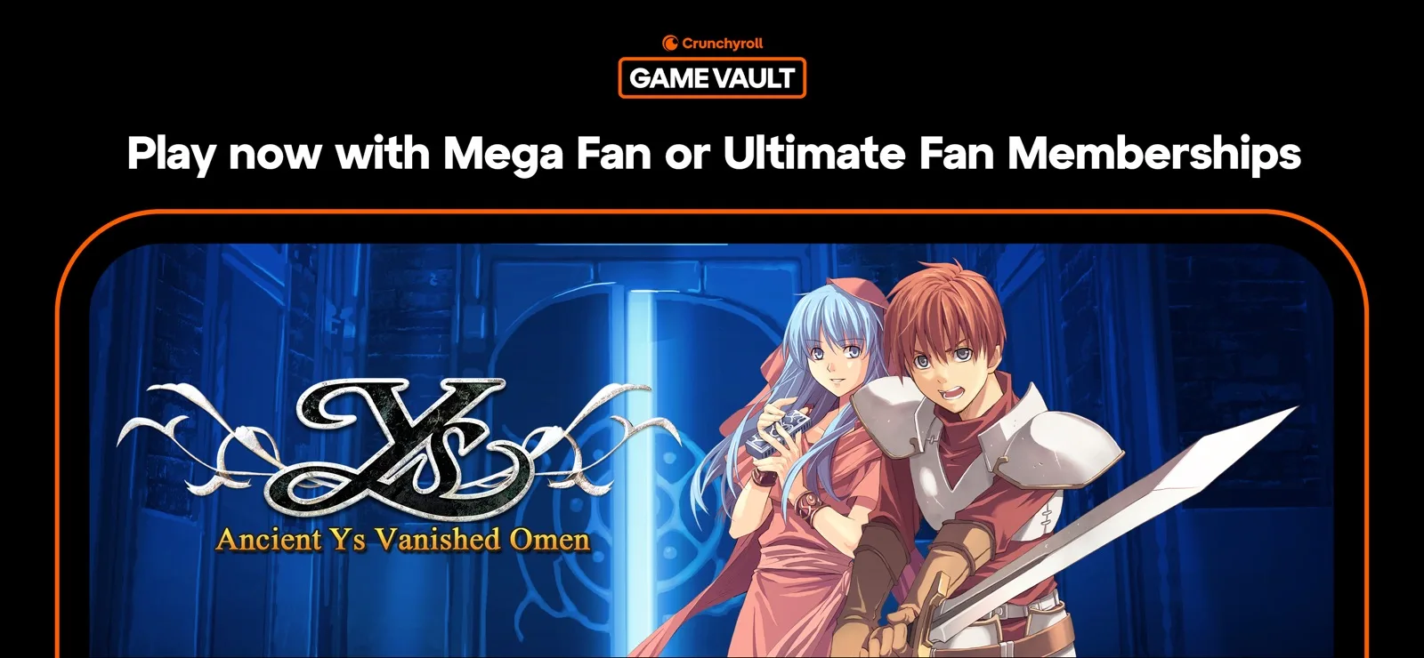 Crunchyroll: Ys Chronicles I screenshot 1